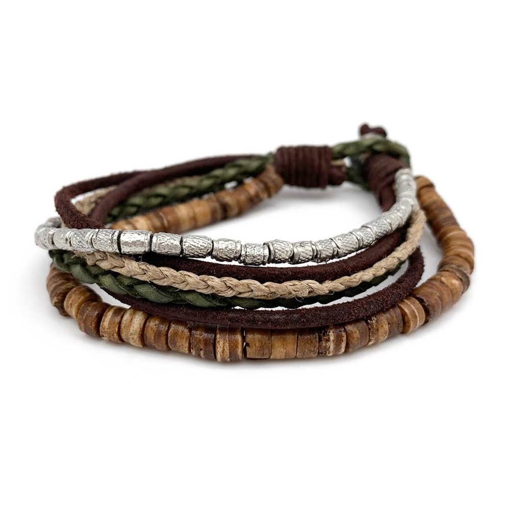 Pre-Layered Men's/Unisex Bracelet